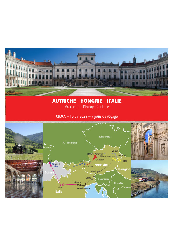 AUTRIHCE - HONGRIE - ITALIE